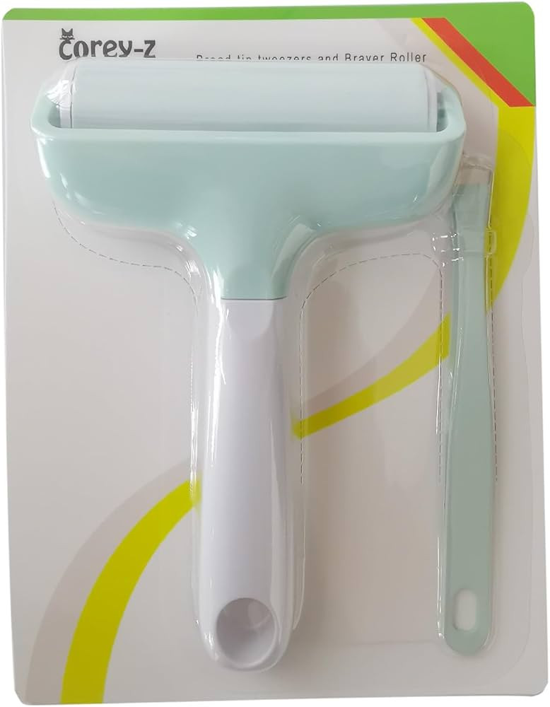 Brayer Roller & Mat Tweezers Remover Tool Set for Cricut/Silhouette/Brother Crafting Printmaking ... | Amazon (US)