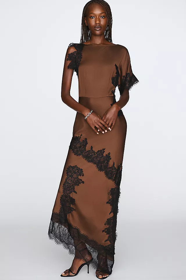 Never Fully Dressed Fearne Lace Maxi Slip Dress | Anthropologie (US)