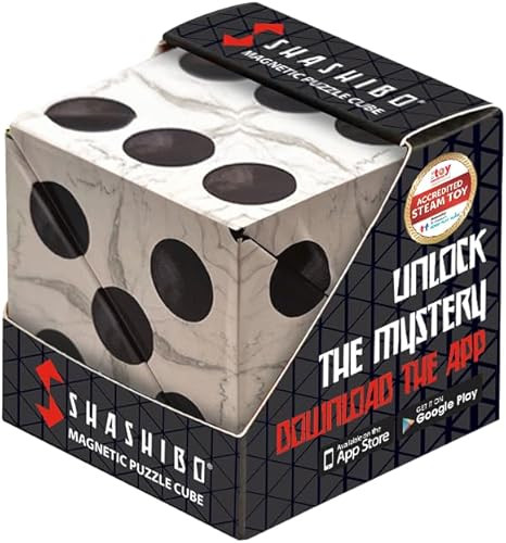 SHASHIBO Dice Paradise - Shape Shifting Box - Award-Winning, Patented Magnetic Puzzle Cube w/ 36 ... | Amazon (US)