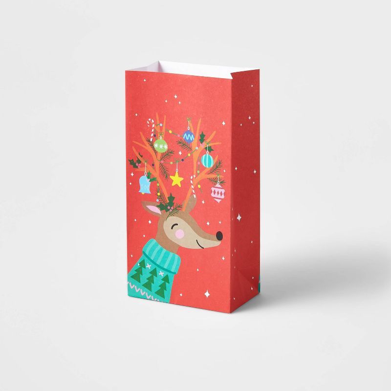 Reindeer Treat Bag Red - Wondershop™ | Target