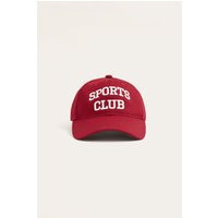 Red Sports Club Embroidered Cap | 4th & Reckless