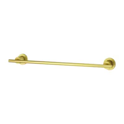 Pfister Contempra 18-in Brushed Gold Wall Mount Single Towel Bar | Lowe's