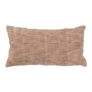 Bloomingville Rust Woven Cotton Blend Lumbar Pillow | Michaels | Michaels Stores