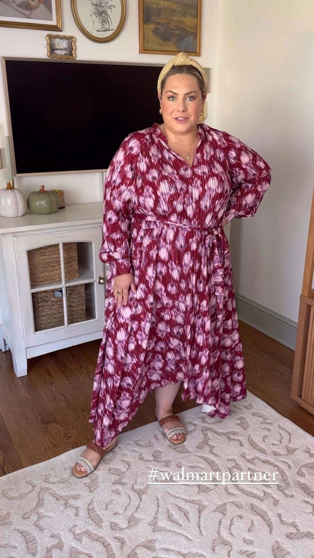 Our favorite dress from the spring is BACK in new colors🎉 #walmartpartner This dress is one that you can take from a casual dinner to a wedding guest, it’s stretchy, soft, and just flows beautifully…best part it’s $36👏🏻🎉 wearing the XXL  @walmart #walmartfashion 

#LTKPlusSize #LTKStyleTip #LTKFindsUnder50