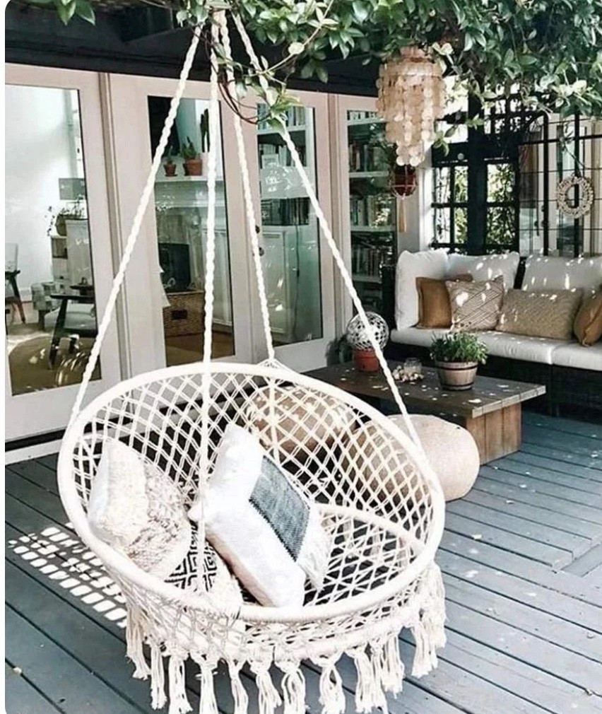 We have this chair at our house and we love it. It’s had several locations around the property…on my bedroom veranda and now out under a tree over our putting green. It’s so affordable too!

#LTKSeasonal #LTKHome #LTKActive