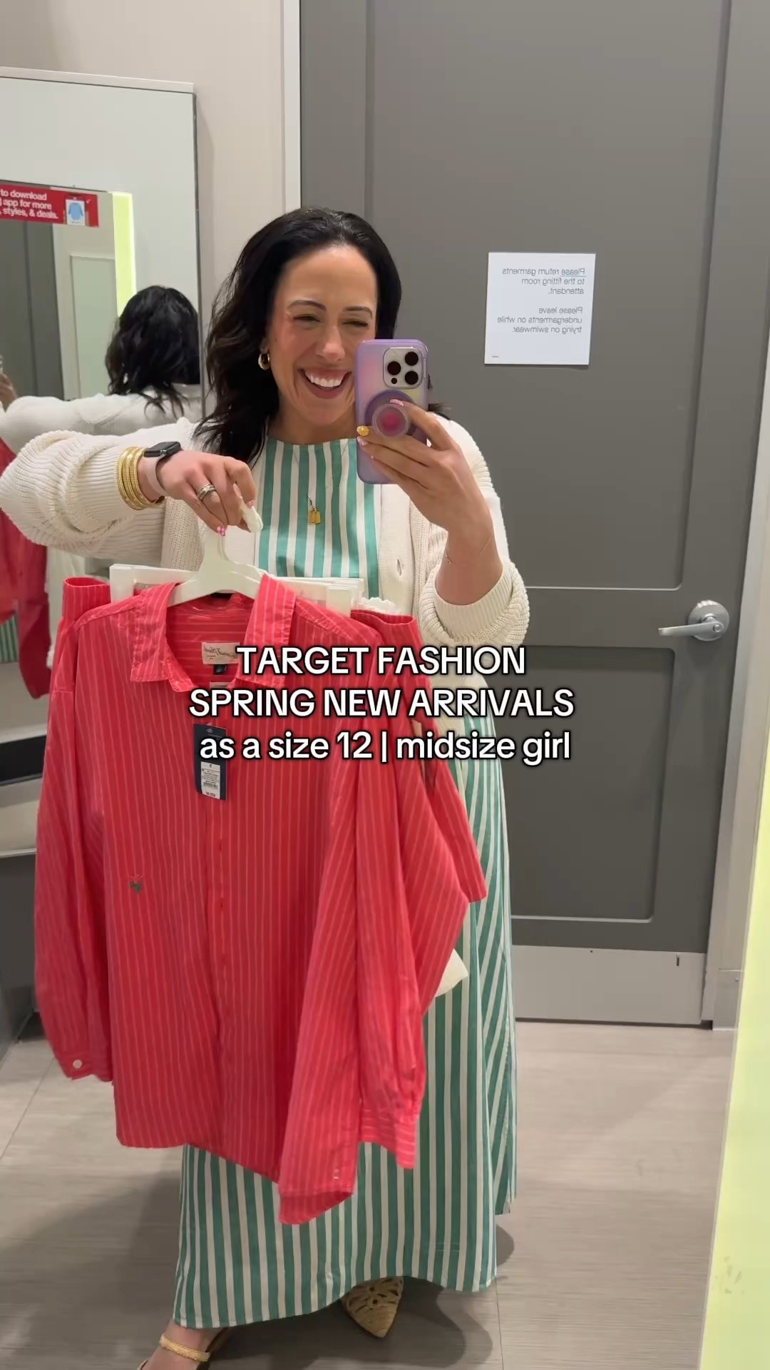Target spring new arrivals on a size 12! Everything is shared on my Target Storefront (🔗 in bio) 

Up next active wear dresses 🤌🏼👀 #targetfinds #targetfashion #targetspringhaul #targettryon #midsize #size12fashion 

#LTKMidsize #LTKWatchNow #LTKFindsUnder50