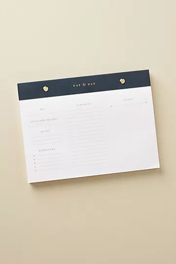 Day by Day Deskpad | Anthropologie (US)