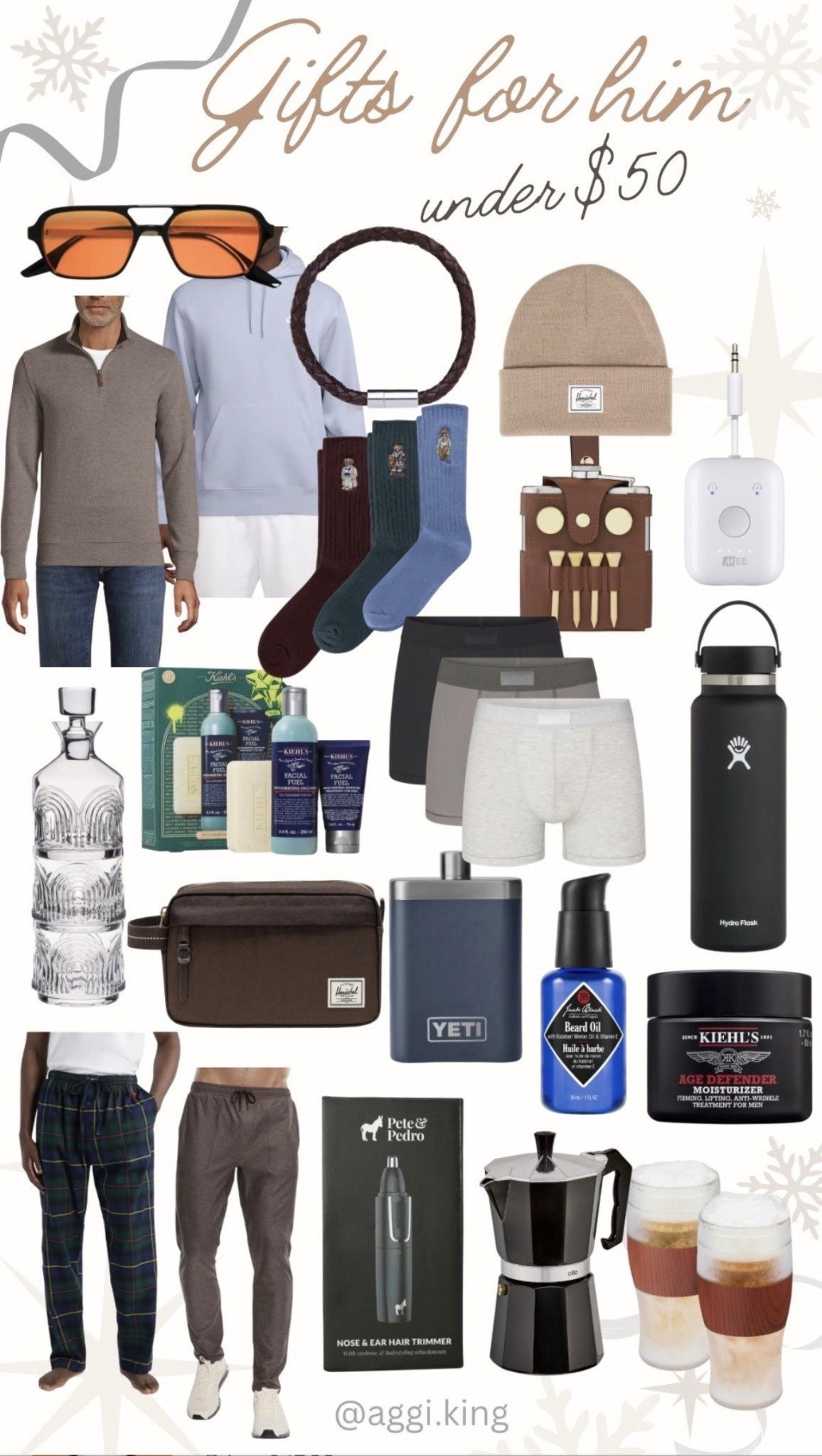 Gifts for him under $50

#giftsforhim #under50 #holidays #christmas #men

#LTKHoliday #LTKGiftGuide #LTKCyberWeek

#LTKFindsUnder50 #LTKFindsUnder100 #LTKMens