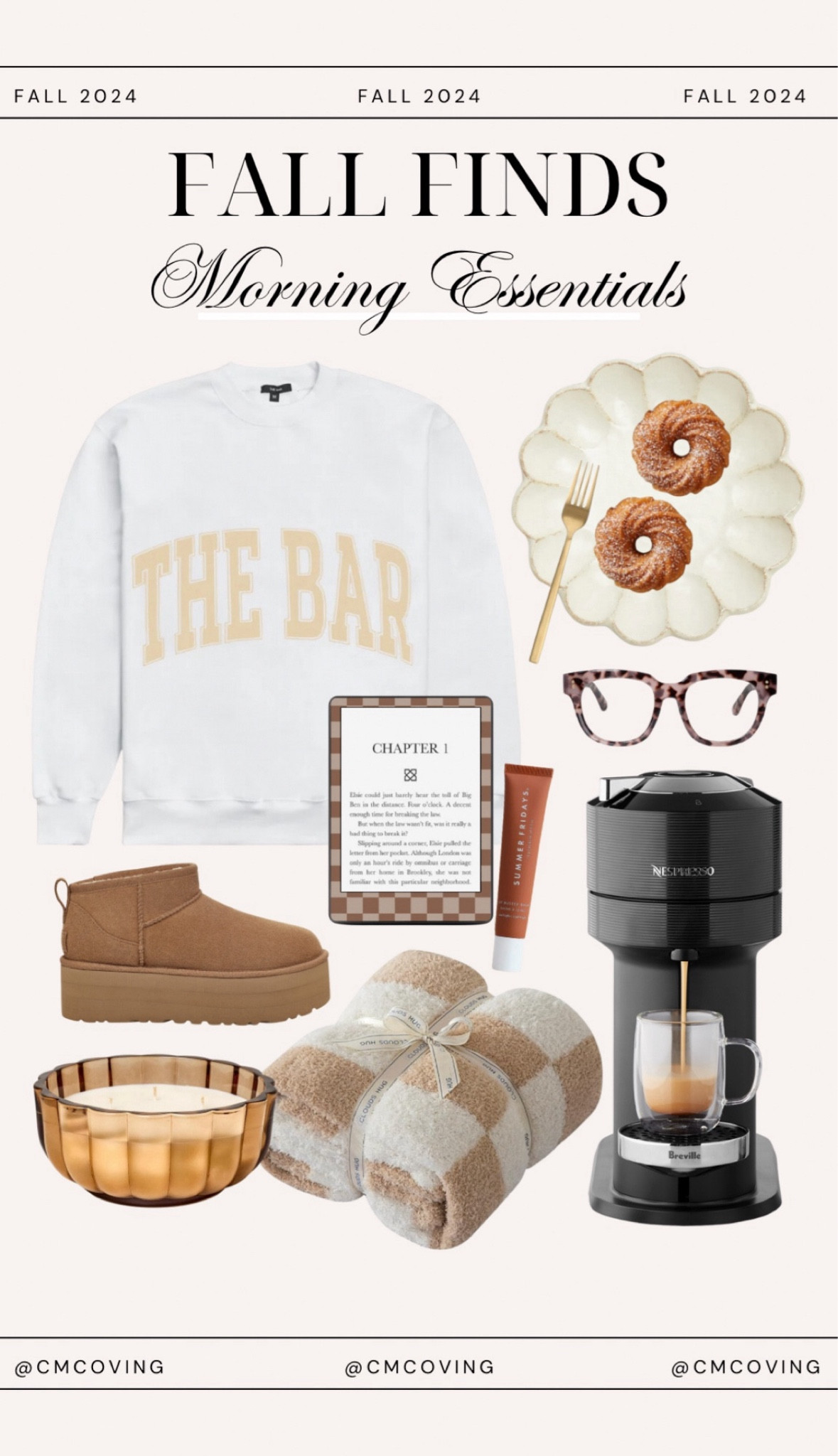 Fall morning, Amazon find, neutrals, sweatshirt, blanket, candle, plate, gold, coffee makers, The Bar, UGGs

#LTKSeasonal #LTKHalloween #LTKHome
