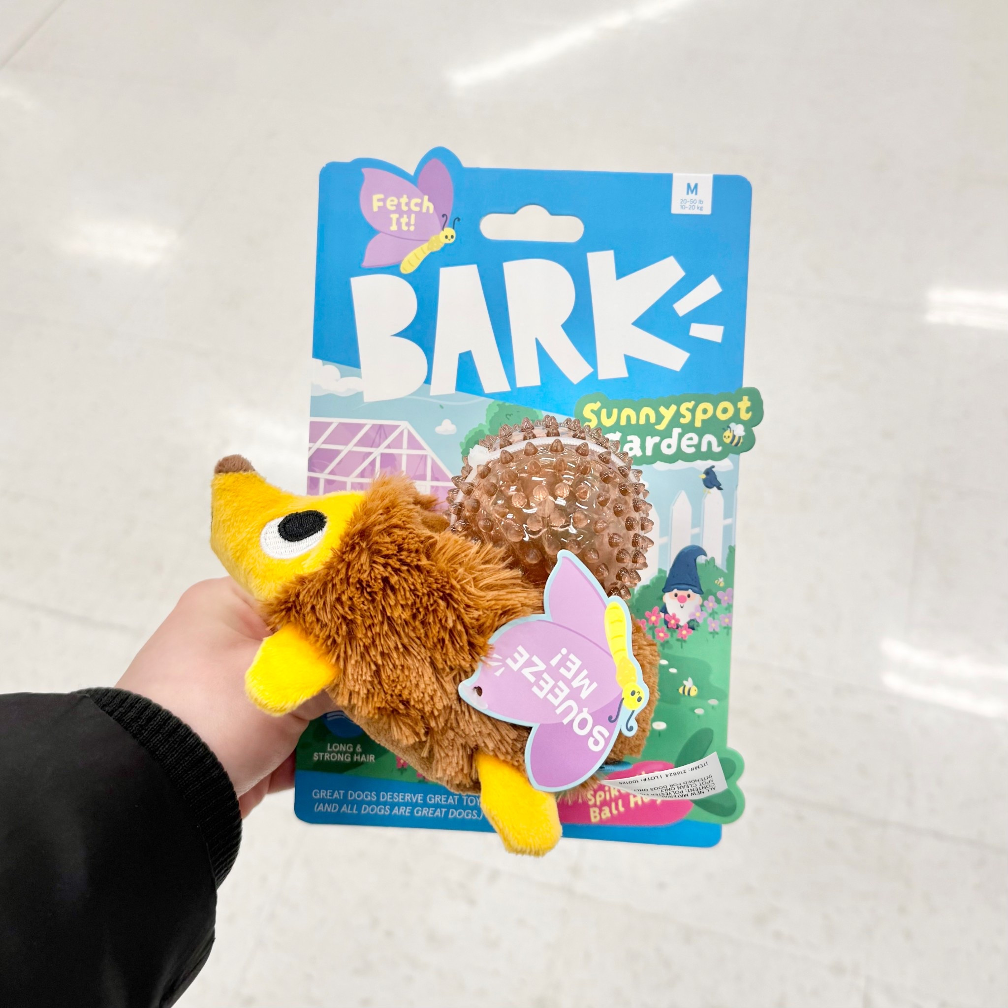@target 
@bark Sunny Spot Garden Hedgehog Dog Toy - Spike the Ball Hog
$9.99

Target Circle Deal: Buy one, get one 30% off select pet toys & accessories

#LTKSeasonal #LTKSaleAlert #LTKHome