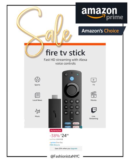 Last Chance to SAVE!! The Spring SALE at Amazon runs through March 25!!!
This is a hugely popular Best Seller!!!
Great time to Shop + SAVE 🛍  Come Shop with me!! 🎁 Let me know in the comments what you are shopping for - I will hunt it down for you!!
Amazon Prime - Deal Days - Amazon - Fire TV - Home 

Follow my shop @fashionistanyc on the @shop.LTK app to shop this post and get my exclusive app-only content!

#liketkit #LTKfamily #LTKsalealert #LTKparties #LTKhome
@shop.ltk
https://liketk.it/4BFjz