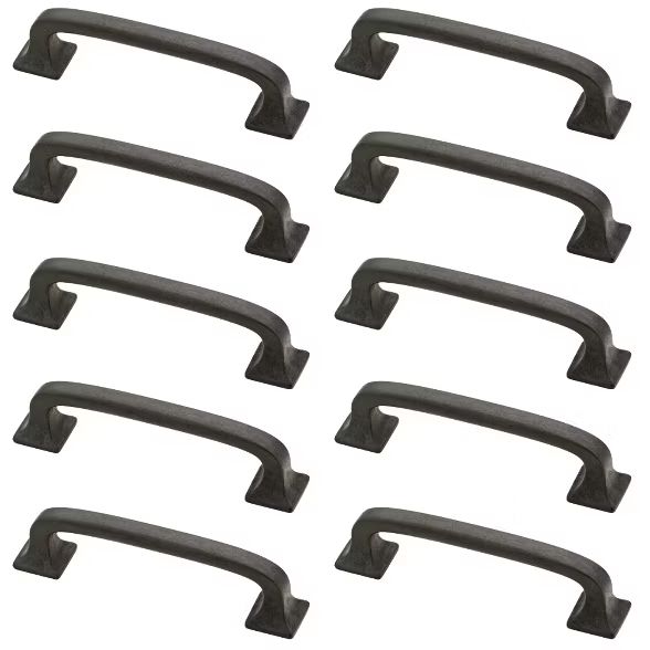 Franklin Brass 10pk 3" Lombard Pull Soft Iron Gray | Target