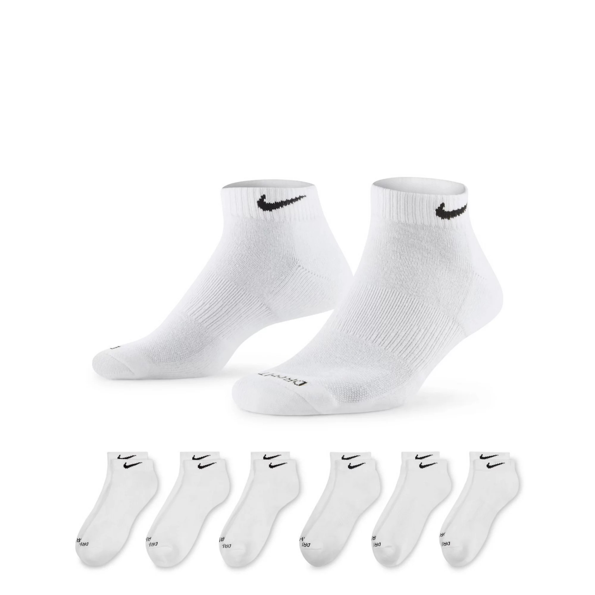 Men's Nike 6-pack Everyday Plus Cushioned Low-Cut Training Socks | Kohl's