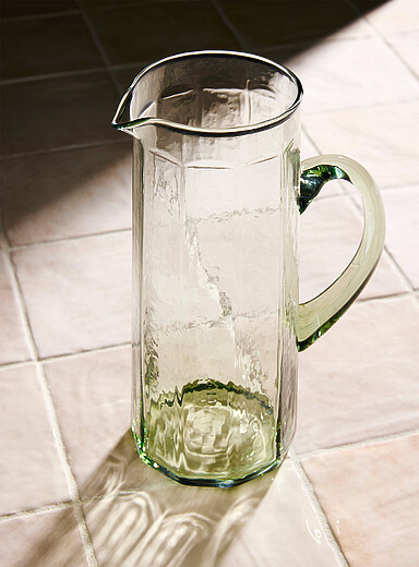 Textured faceted pitcher
        
        

		
        

        
    
        
    
	    
		    ... | Simons