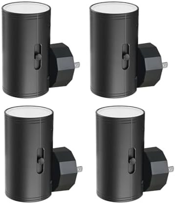 GEPLAD 4 Pack LED Night Light, Plug Into Wall, Dusk to Dawn Sensor, Soft White 3000K,Uplight & Do... | Amazon (US)