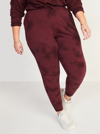 Mid-Rise Vintage Tie-Dye Plus-Size Street Jogger Sweatpants | Old Navy (US)