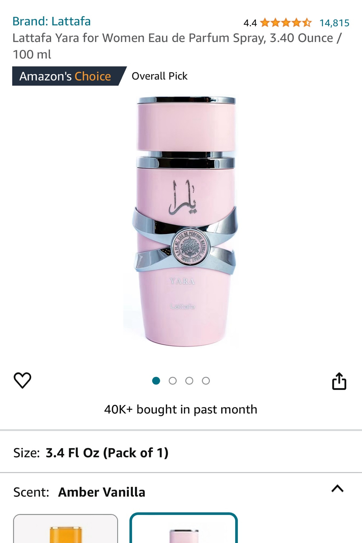 Lataffa Yara Fragrance 

#LTKsalealert #LTKbeauty #LTKstyletip