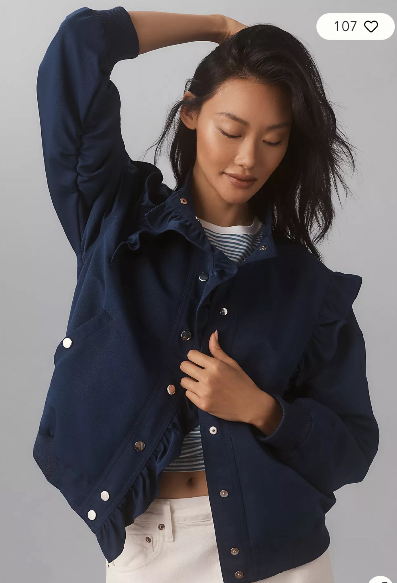 Anthro bomber jacket: classic,
Preppy, sporty, ingenue heaven! 

#hocsummer #coolsummer #lightsummer #truesummer #softsummer #pastelsummer #darksummer #brownsummer #sweetpeasummer #summerpalette #summerfinds

#LTKSeasonal #LTKBacktoSchool #LTKStyleTip