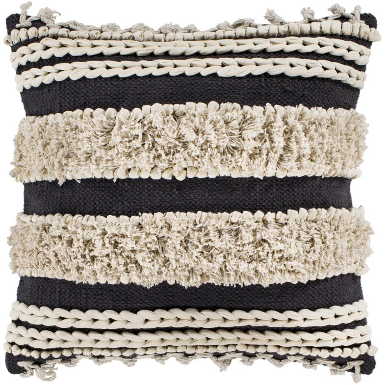 Venora Striped Cotton Throw Pillow | Wayfair North America