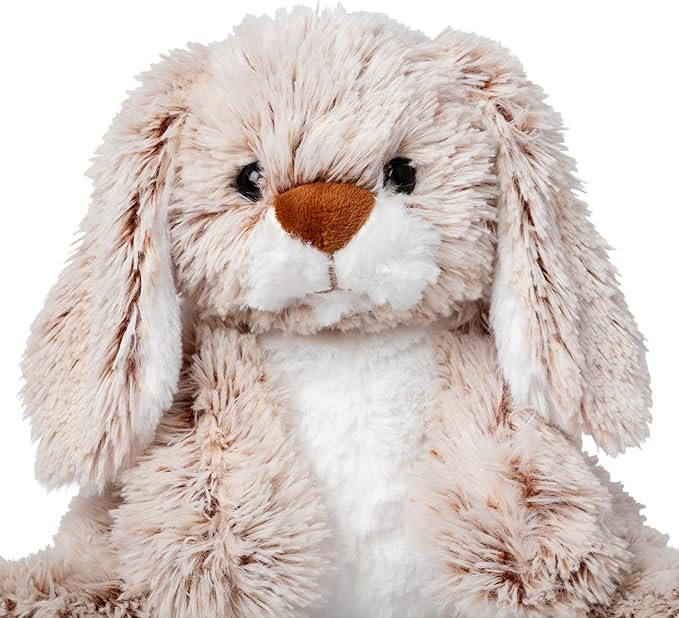 Melissa & Doug Burrow Bunny Stuffed Animal Plushie with Big Feet, Floppy Ears & Fluffy Tail, Ador... | Amazon (US)