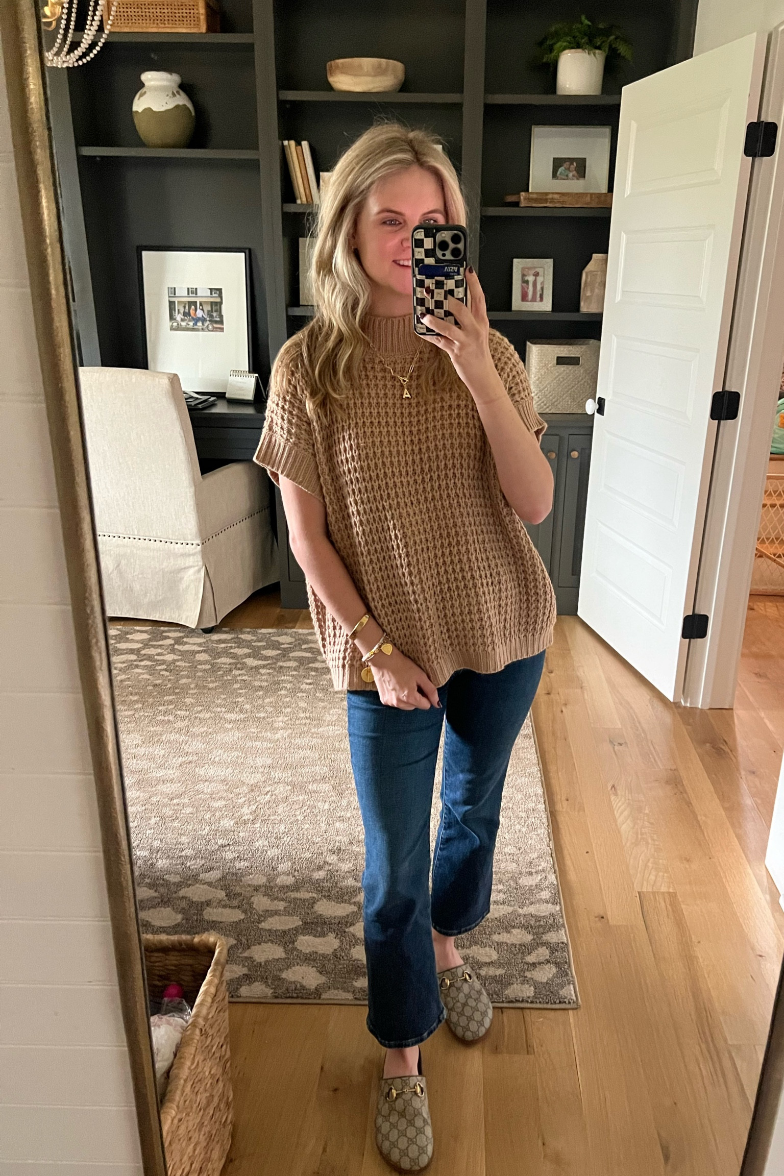 outfit for the 80° day 😩 I need fall weather asap!
#ootd #gucci #madewell 

#LTKStyleTip #LTKSeasonal