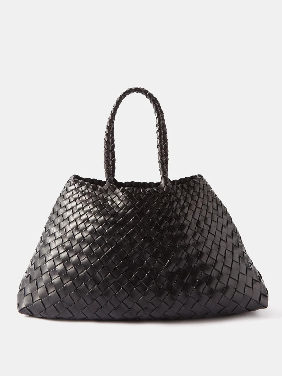 Santa Croce large woven-leather basket bag | Matches (UK)