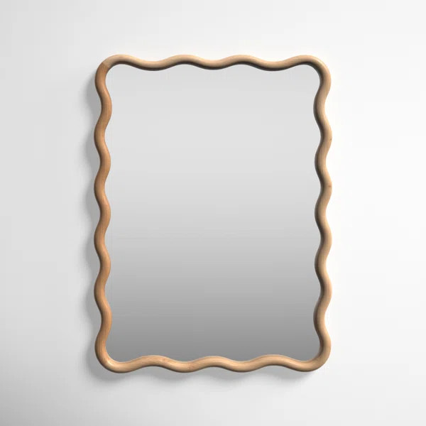 Liviana Wood Novelty Wall Mirror | Wayfair North America