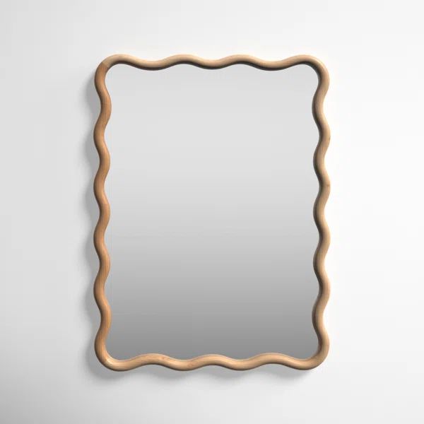 Liviana Wood Novelty Wall Mirror | Wayfair North America
