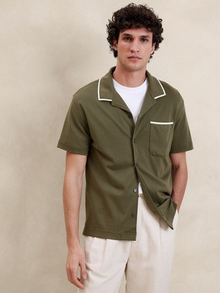 Luxury-Touch Resort Shirt | Banana Republic (US)