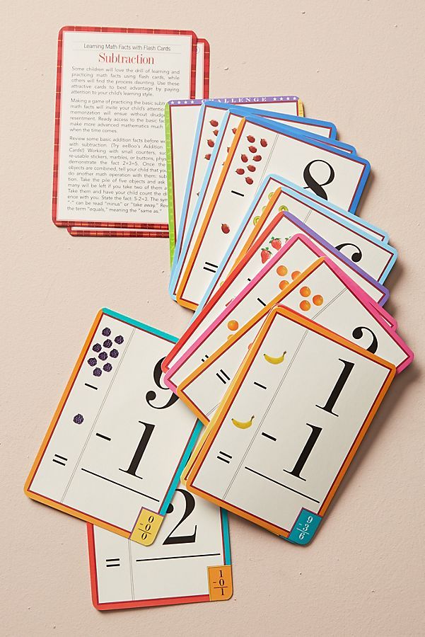 Mathematics Flash Cards | Anthropologie (US)