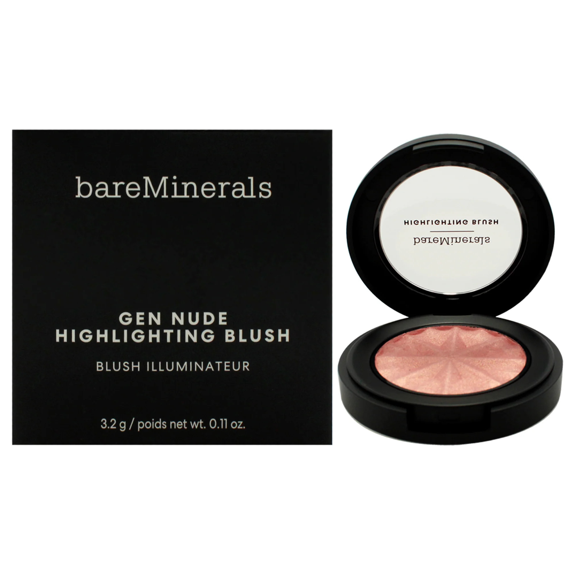 Gen Nude Highlighting Blush - Pink Glow by bareMinerals for Women - 0.11 oz Makeup | Shop Simon