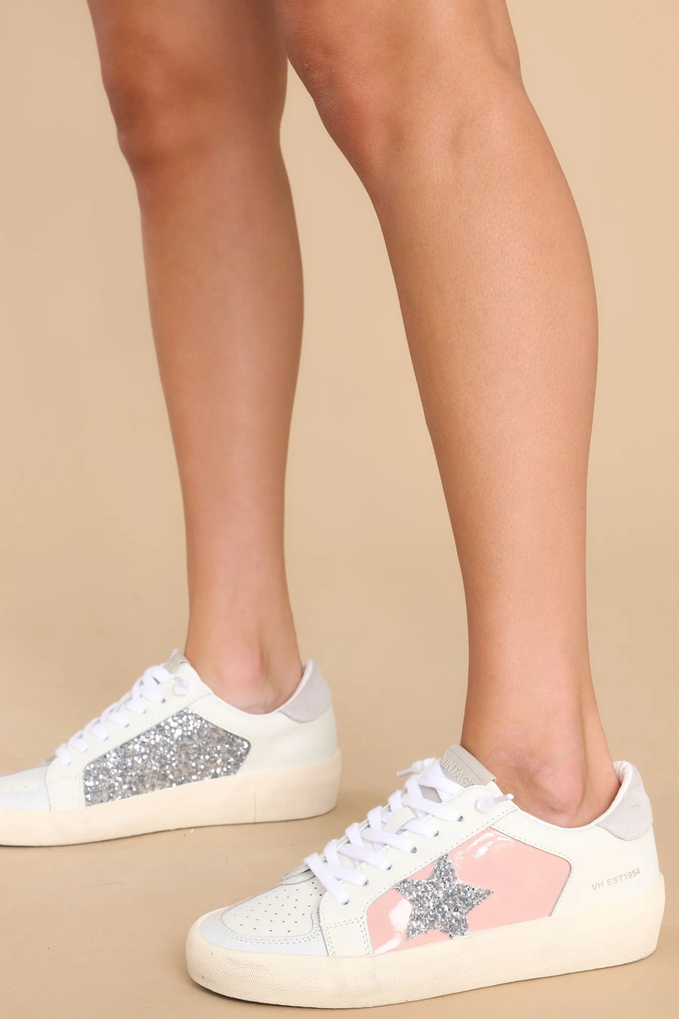 Mismatched 2 Blush Multi Sneakers | Red Dress 