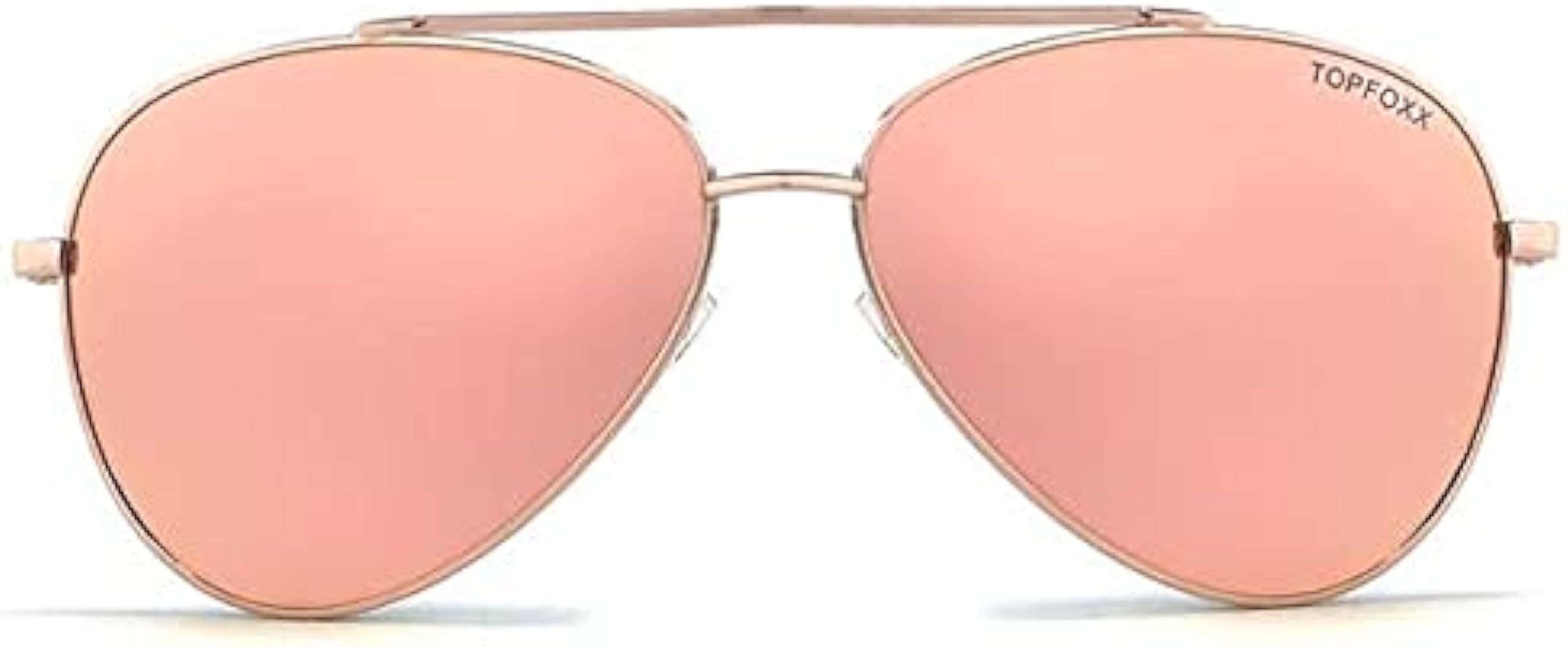 TOPFOXX Review Amelia High Fashion Aviator Sunglasses for Women | Amazon (US)