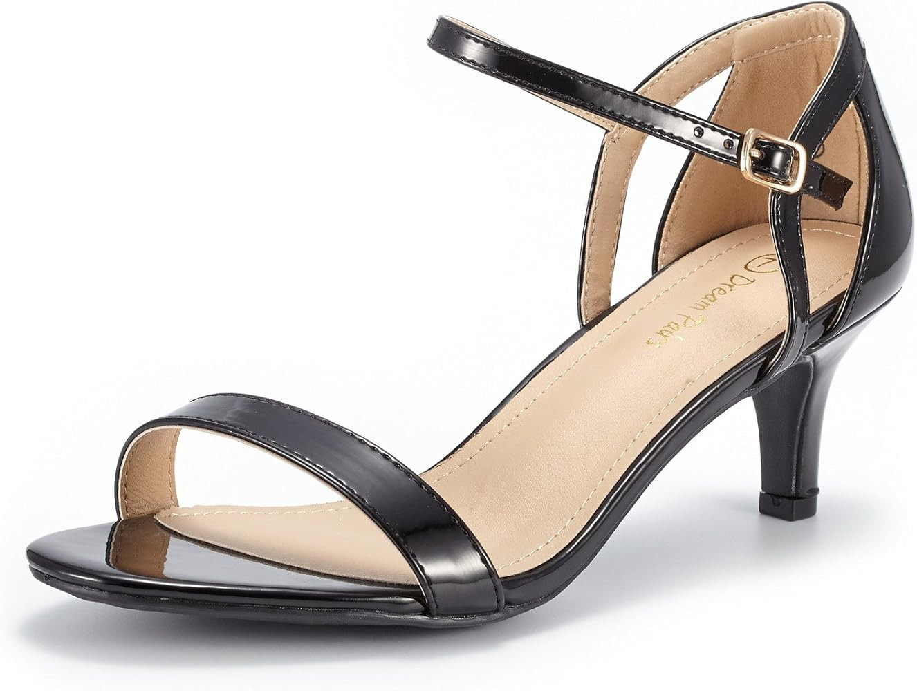 DREAM PAIRS Women's Lexii Fashion Stilettos Open Toe Pump Heel Sandals | Amazon (US)