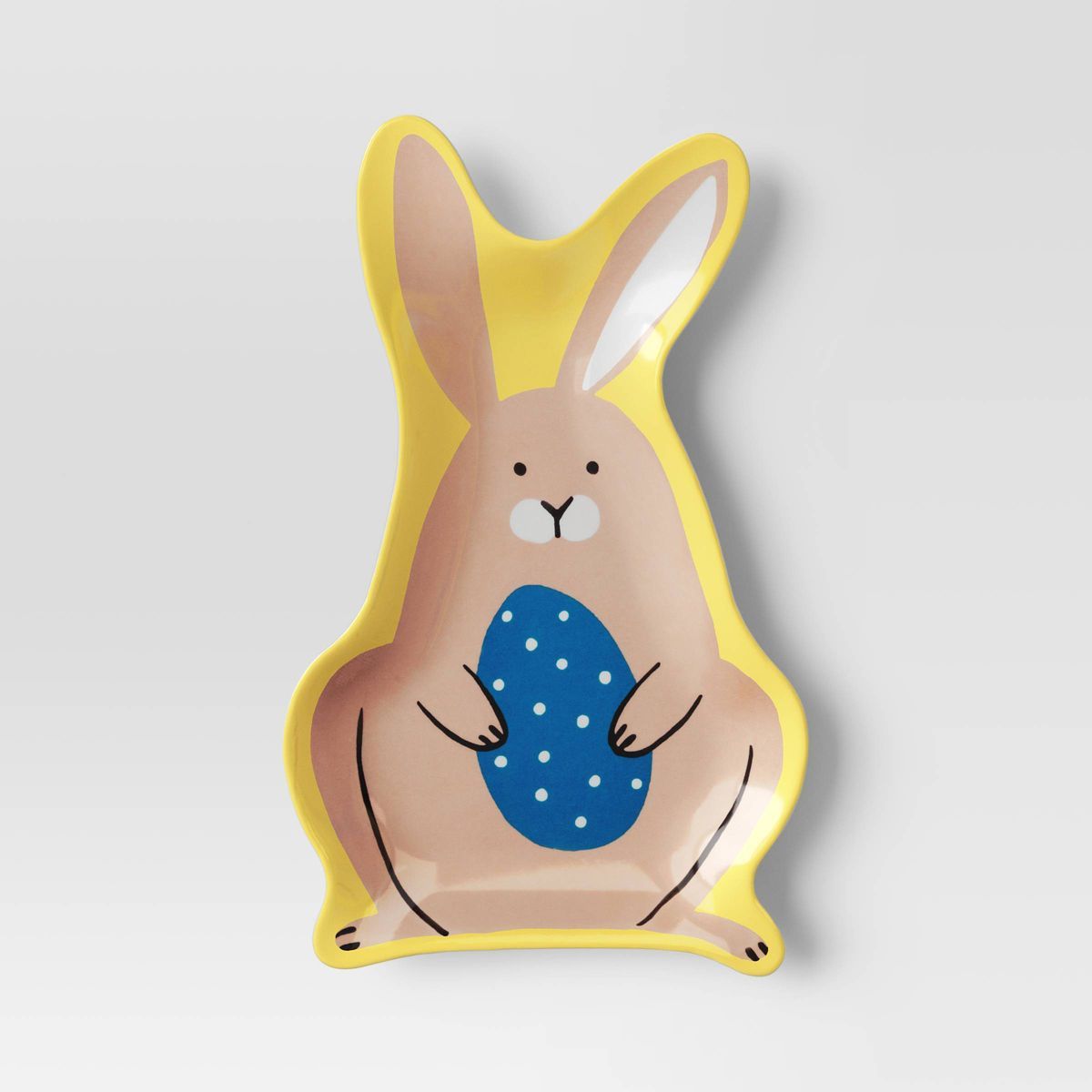 6.75" Figural Bunny Appetizer Plate Brown - Room Essentials™ | Target