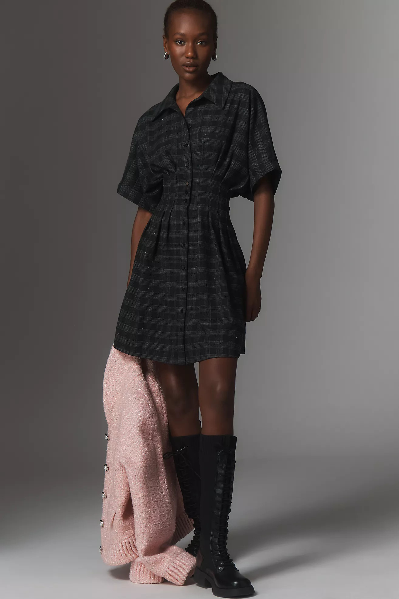 The Tobie Mini Shirt Dress by Exquise | Anthropologie (US)