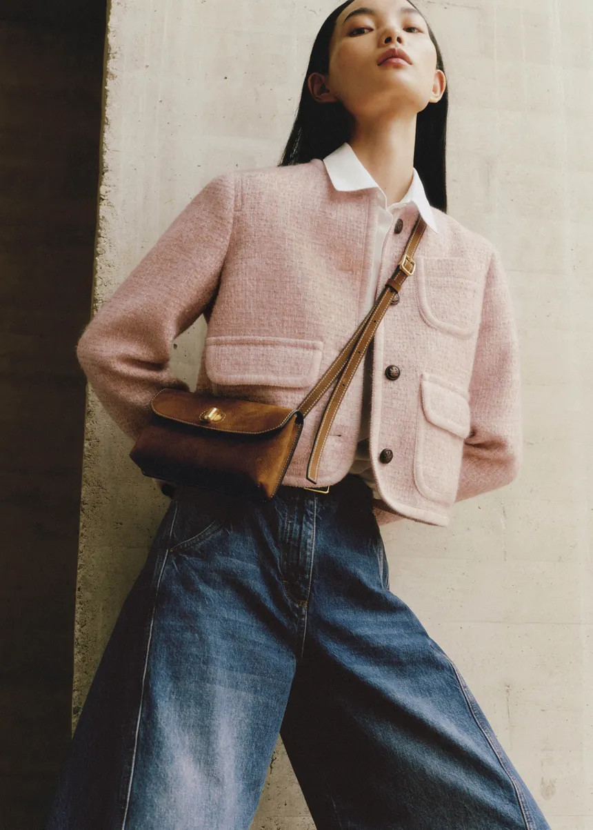 Effortless Bouclé Crop Jacket | ME+EM US