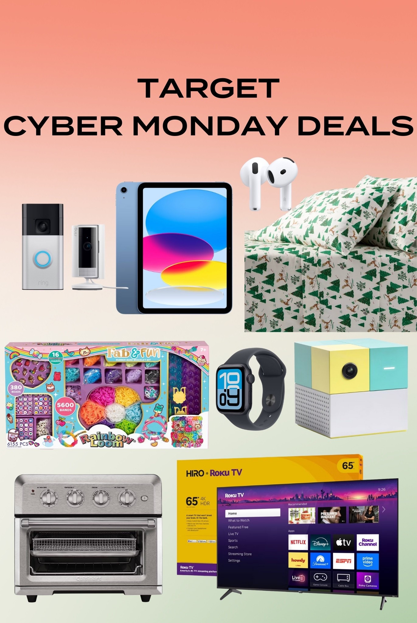 Target cyber deals are live!

#LTKCyberWeek #LTKHoliday #LTKGiftGuide