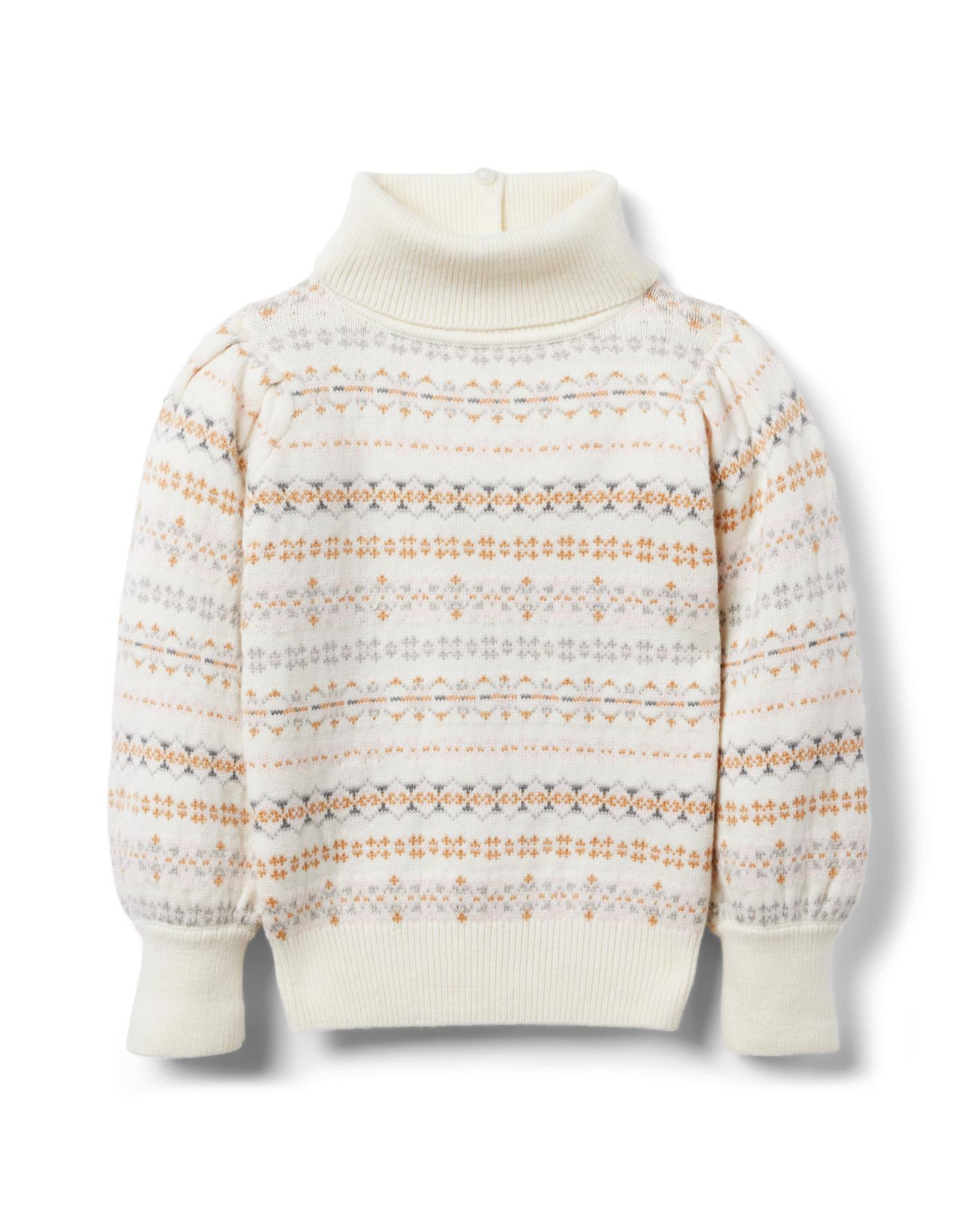 The Fair Isle Turtleneck Sweater | Janie and Jack