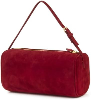 Premium Suede Leather Crossbody Purses for Women, Small Shoulder Bag with Adjustable Strap and Cr... | Amazon (US)