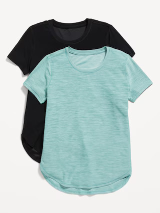 Breathe ON Tulip-Hem Performance T-Shirt 2-Pack for Girls | Old Navy (US)