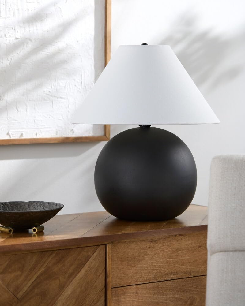 Mark&Day Table Lamps, Sidell Traditional Bedside Table Lamp for Nightstand Bedroom, Living Room o... | Amazon (US)