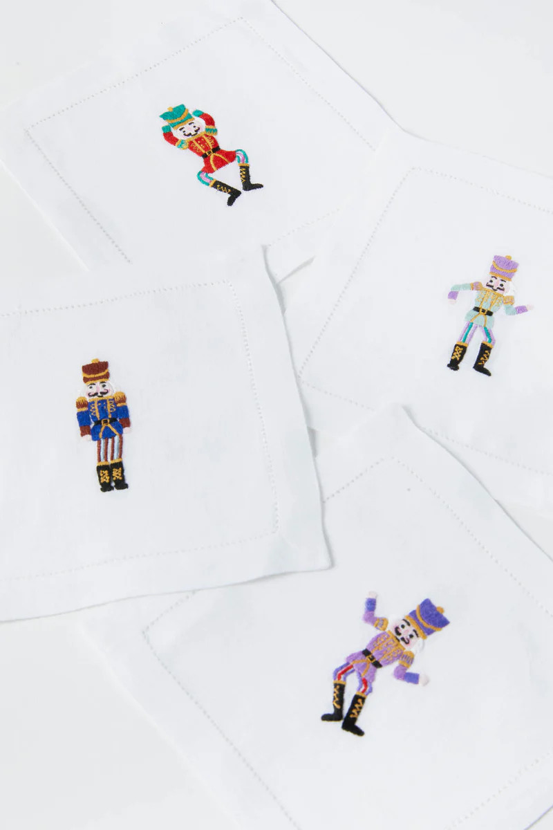 Dancing Nutcrackers Cocktail Napkins | Tuckernuck (US)