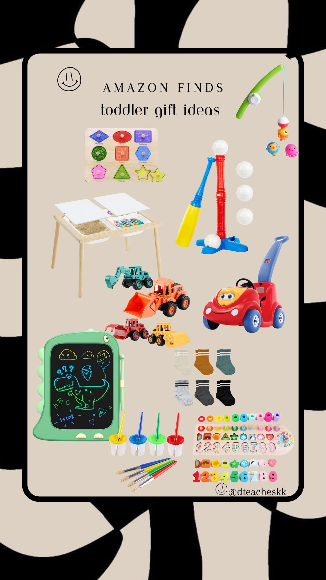 Toddler Gift Ideas from Amazon! Perfect play-based toys for all the toddlers in your life. I may have gotten half of this for Wyatt.

Christmas // Xmas // Amazon // Toddler // Gift Guide // Gift Ideas 

 #LTKGiftGuide #LTKHoliday #LTKKids