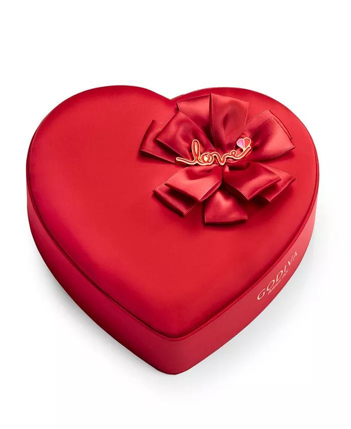 Godiva Valentine's Day Fabric Heart Chocolate Gift Box, 14 Pieces & Reviews - Food & Gourmet Gift... | Macys (US)