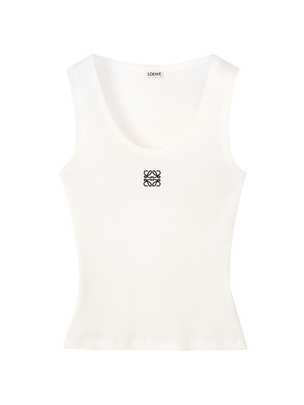 Women's LOEWE Cotton Anagram Tank Top in White | StockX