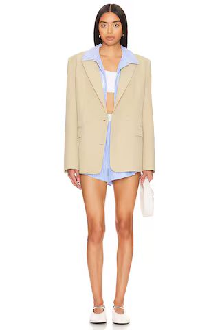 Lovers and Friends Lyra Blazer in Sage Green from Revolve.com | Revolve Clothing (Global)