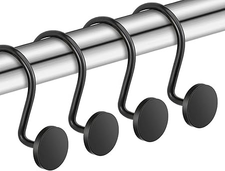 Shower Curtain Hooks | Amazon (US)