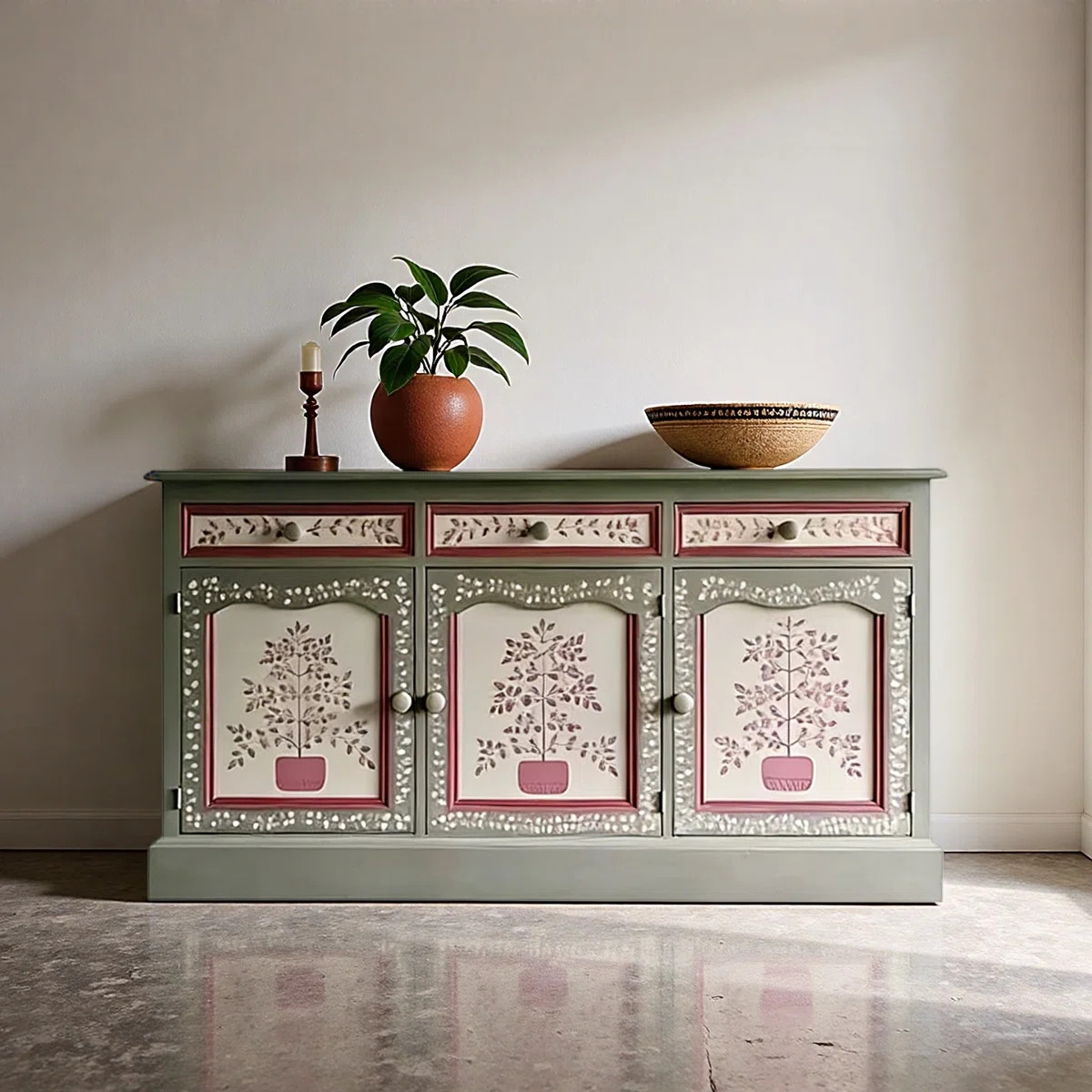Retro Sophisticated Painted Sideboard | Wayfair North America