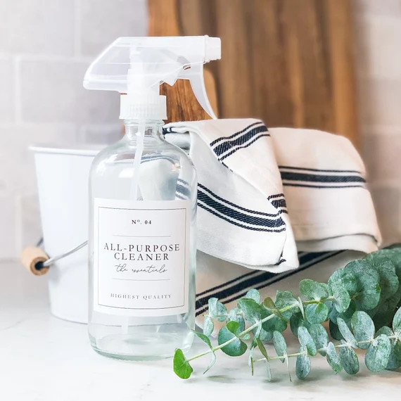 Cleaning Labels Waterproof Stickers for Home Organization | Etsy | Etsy (US)